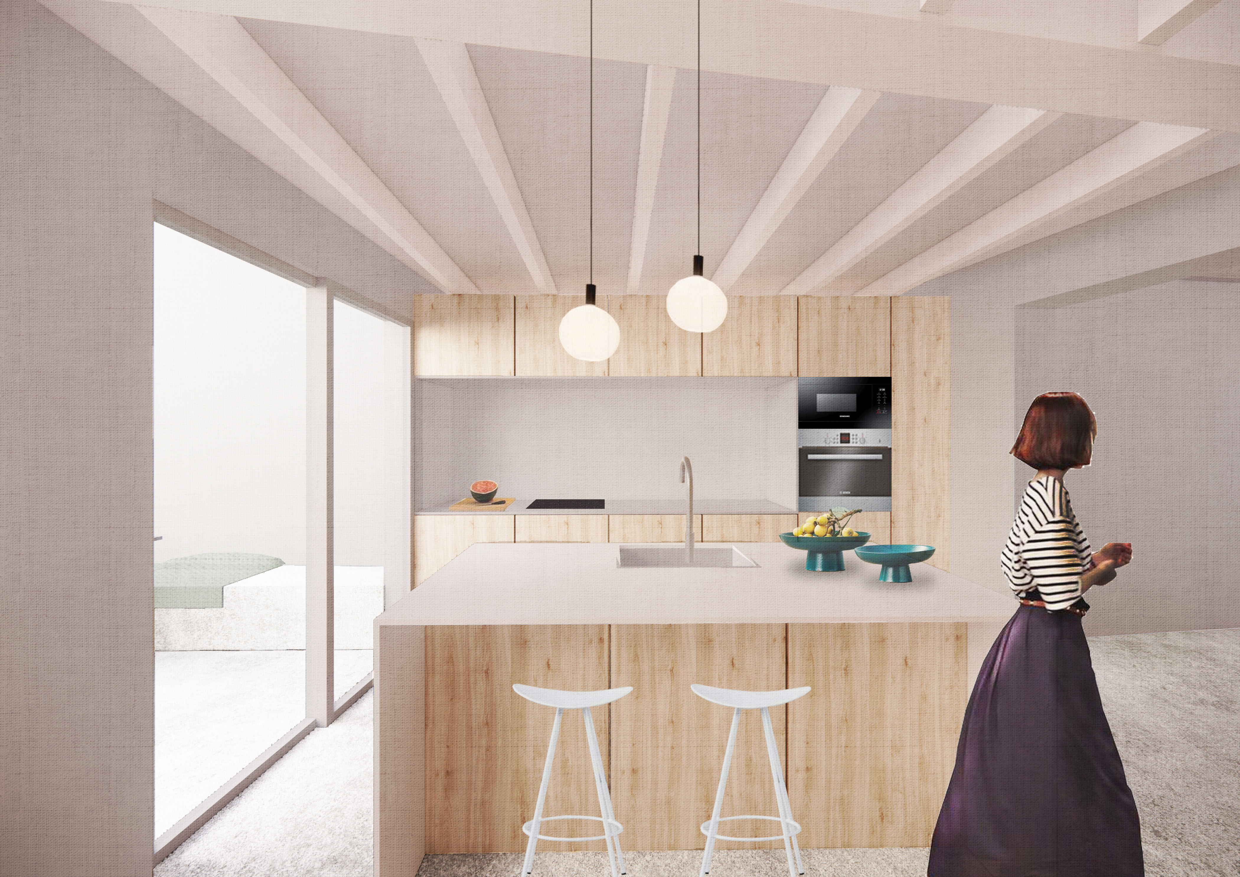 CUINA1 opción madera